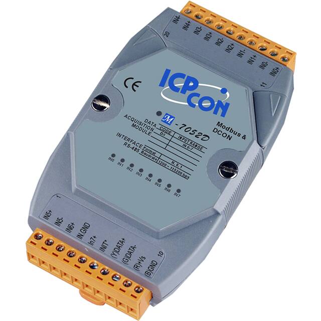 M-7052D ICP DAS USA INC Contrôleurs - Modules PLC